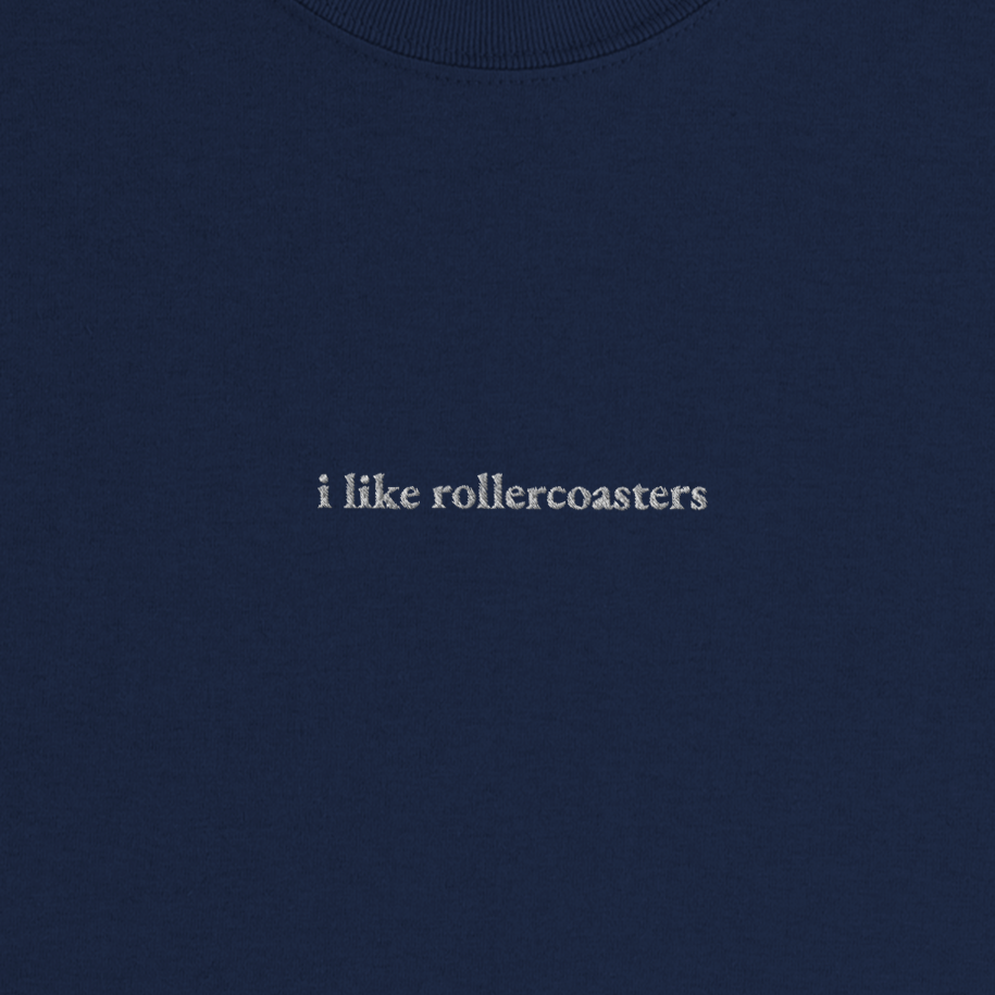 "i like rollercoasters" - T-Shirt