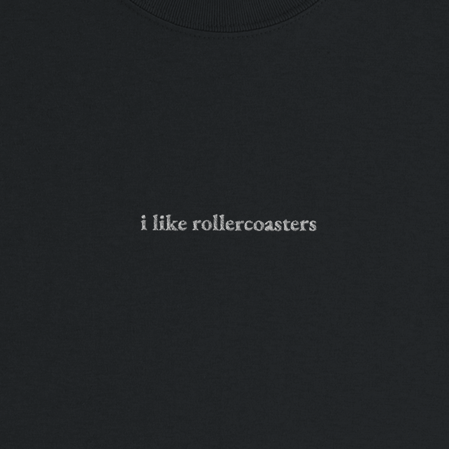 "i like rollercoasters" - T-Shirt
